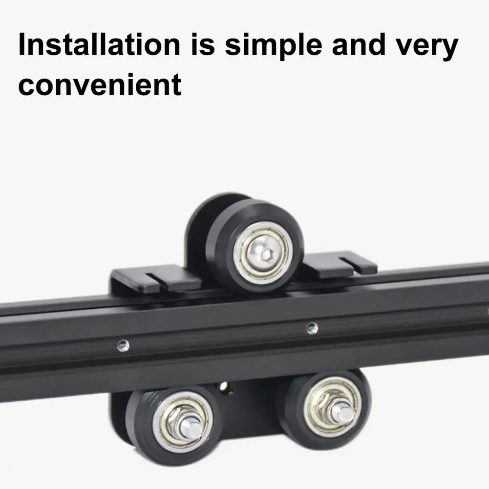 Easy Installation Printer Back Support 3d Extruder Back Support Plate for Ender-3 Cr10 Pro Heavy Duty Metal Pulley Bracket