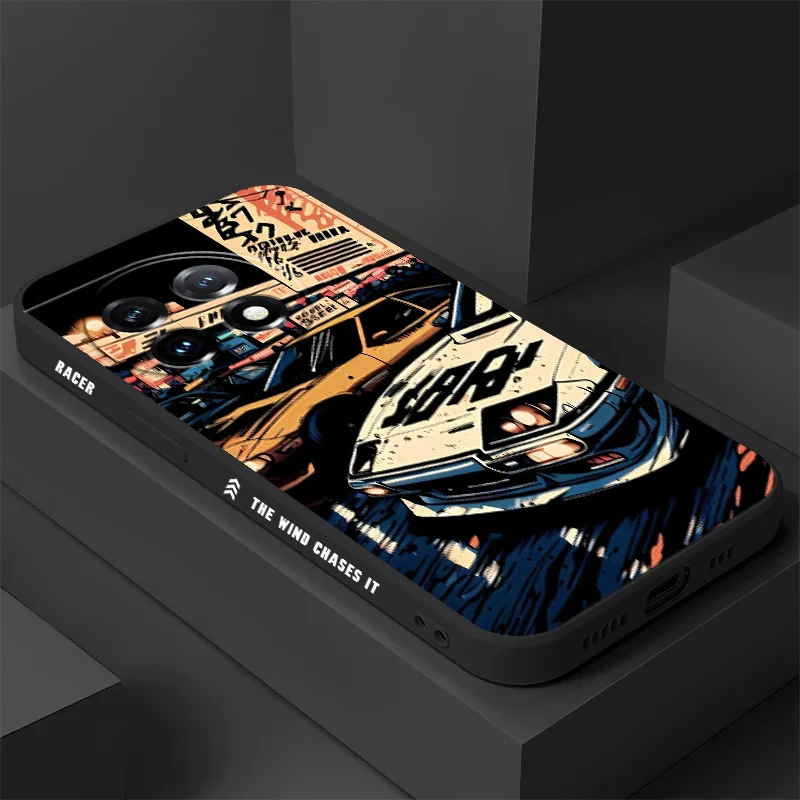 

Hurricane Racing Phone Case For Oneplus 13 13R 12 12R 11 11R 10 10R 10T 9R 9RT 9 8T 8 7 7T Pro 5G Liquid Silicone Cover