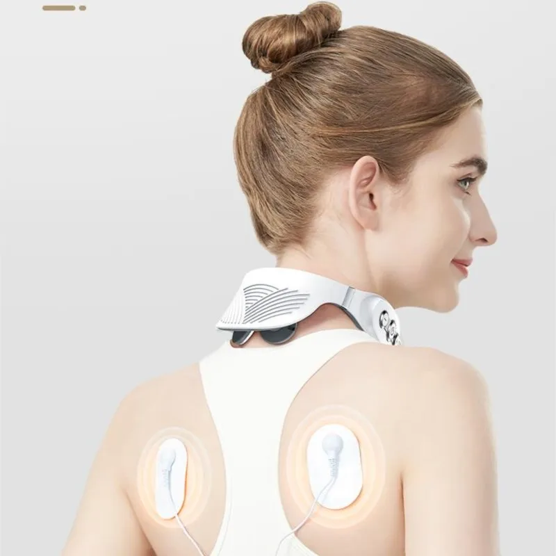 

Cervical massager Rechargeable cervical massager household multifunctional neck protector Household intelligent neck protector