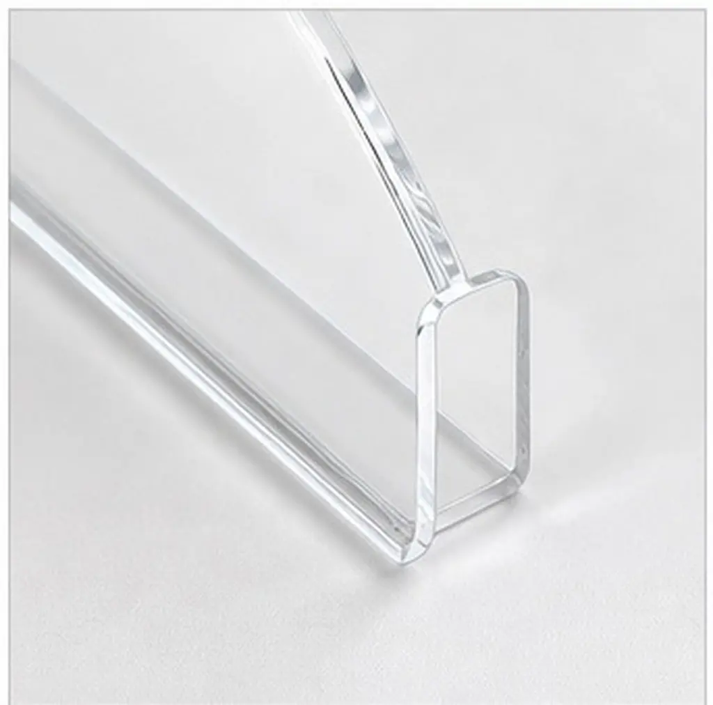 2pcs Acrylic Bathtub Splash Guard – High-Transparency, Non-Slip Bathroom Bath Tub Barrier for Kids Safety