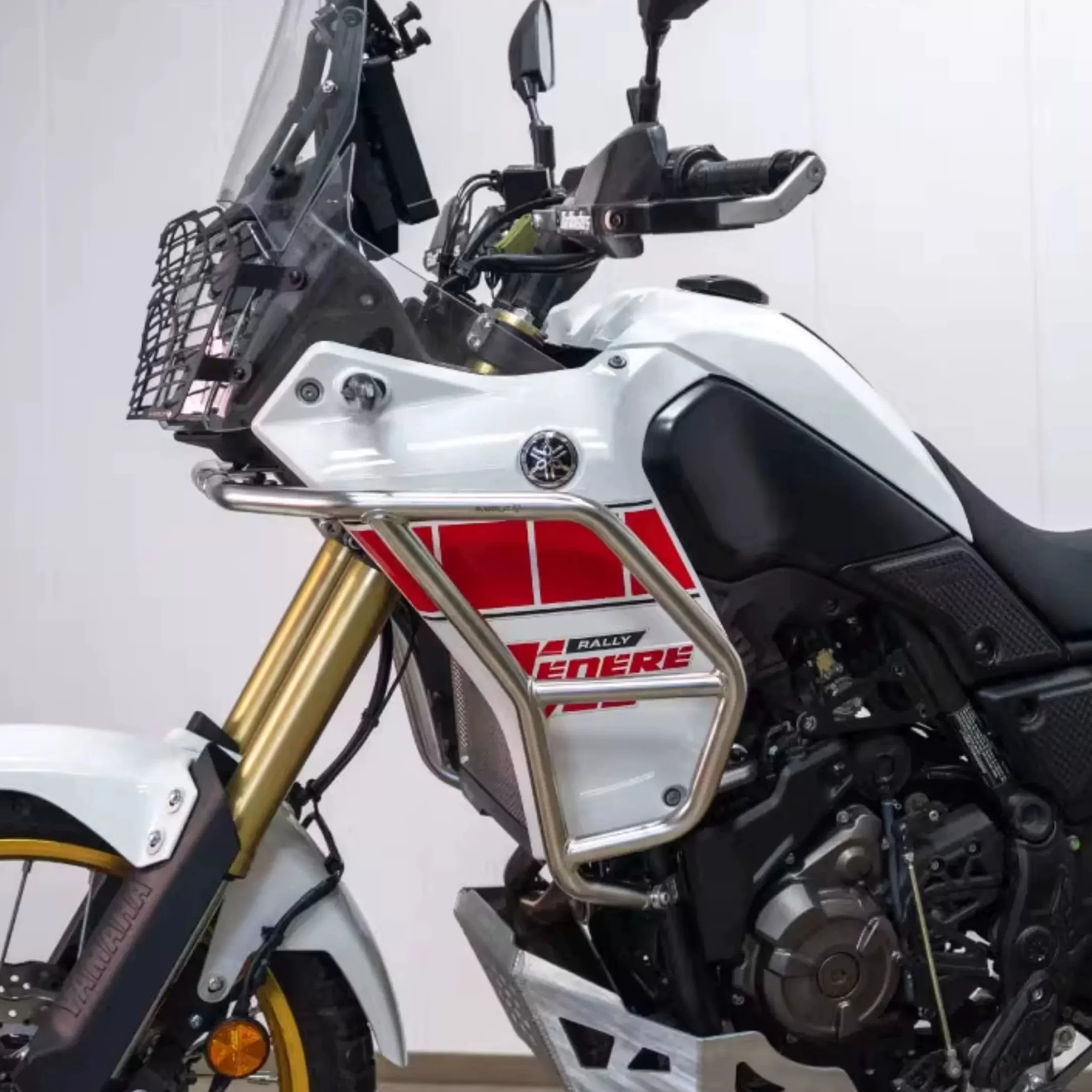 For Yamaha Ténéré 700 XTZ700, modification accessories: protective guard, stainless steel bumper, anti-crash bar