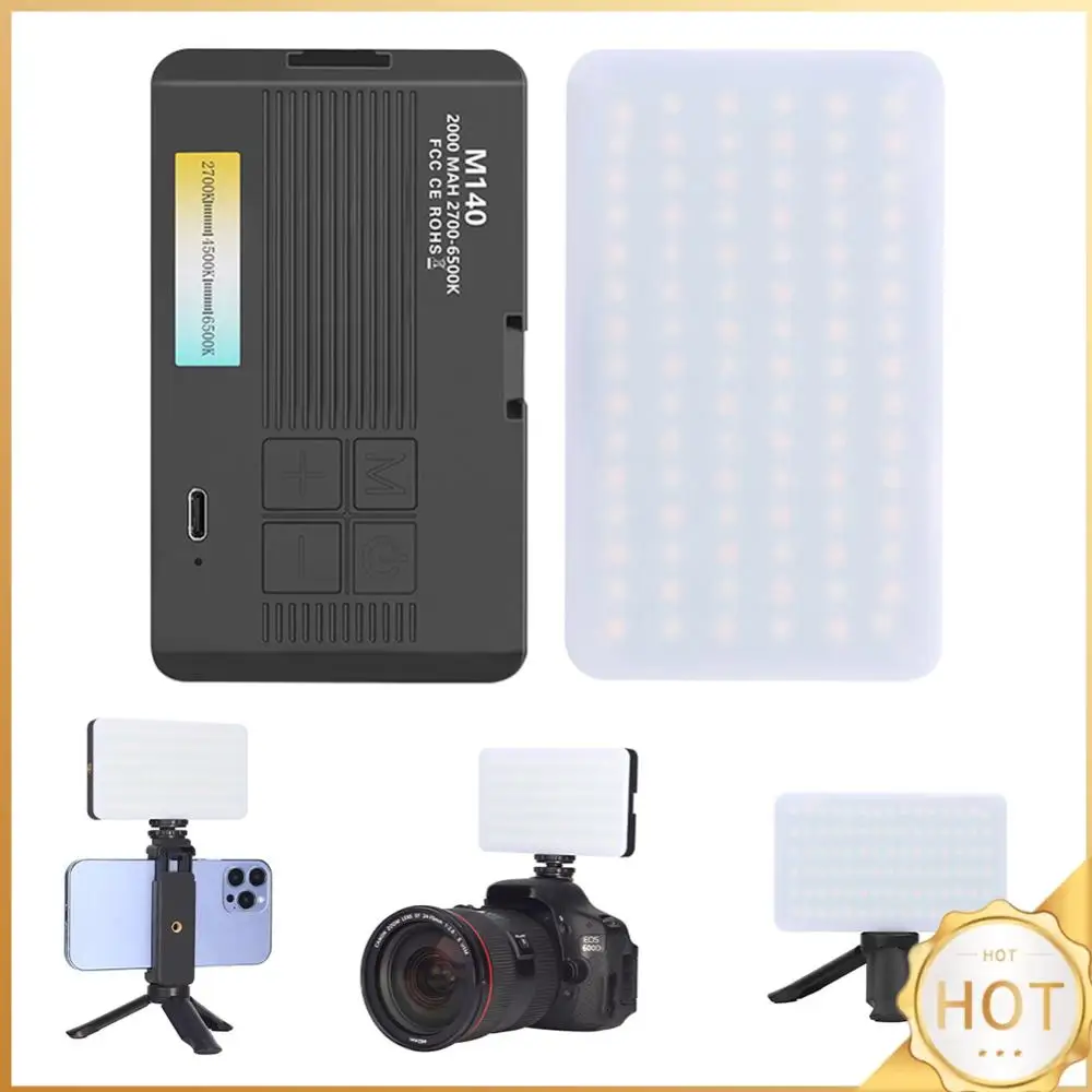 

Photography Lighting 2700-6500K Portable Light Panel Rechargeable Video Light for Photography Vlogging