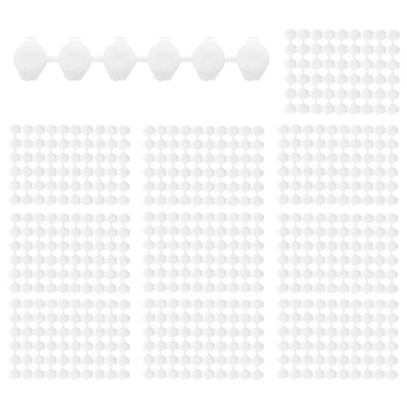 

Стильные контейнеры для краски, 100 штук, 600 баночек, пустые пластиковые емкости для хранения краски, прозрачные, для рисования и рукоделия (3 мл/0,1 унции)