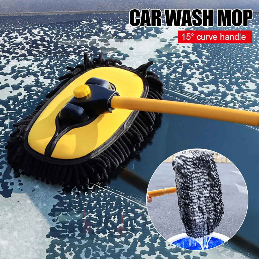 

Car Wash Brush Cleaning Brush Cover Mop Replacement Brush Cover For Telescoping Long Handle Cleaning Chenille Mop Brushes Tool