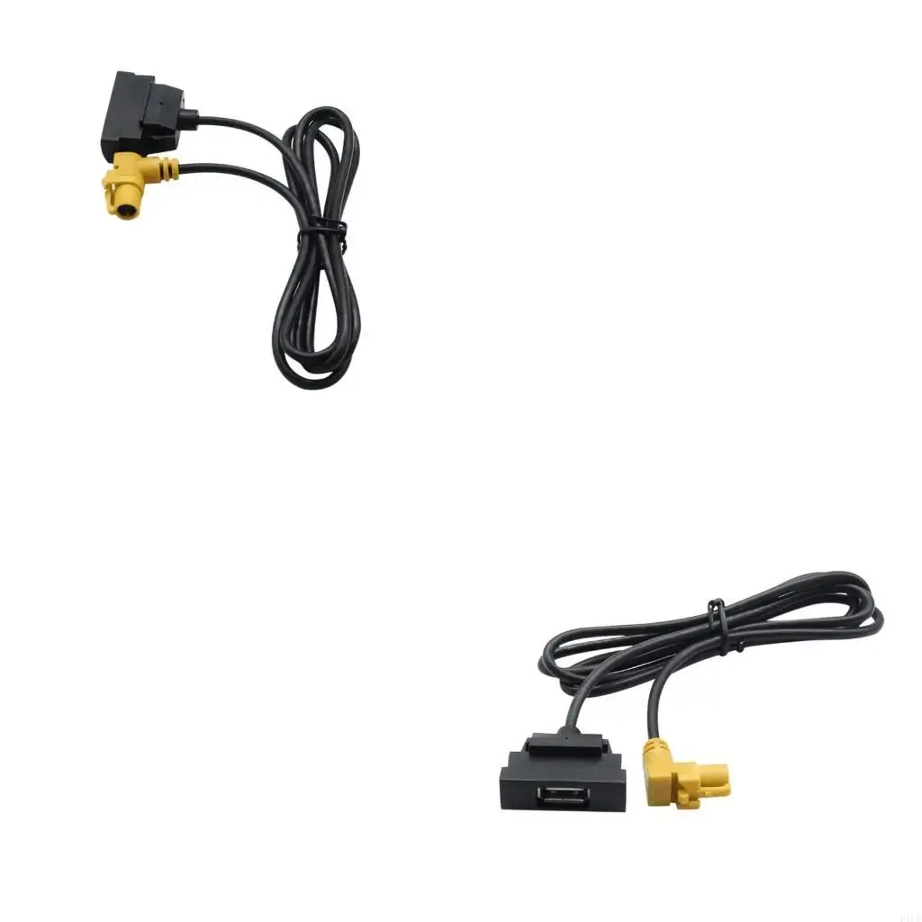 F1CF Car USB Port Conversion Adapter Wiring for RCD510 RNS315 Stereos 100cm Wire