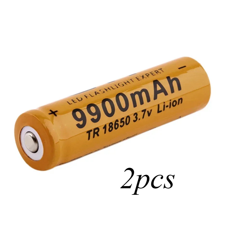 18650 Batterij Hoge Kwaliteit 9900 mAh 3.7 V 18650 Li-ion Batterijen Oplaadbare Batterij voor Zaklamp Zaklamp - afbeelding 1
