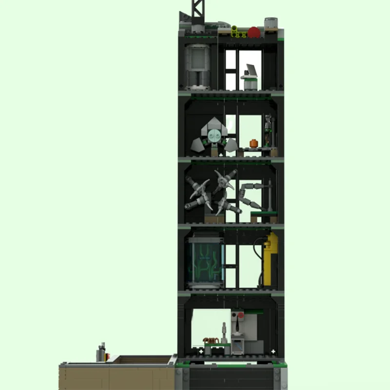 Moc قوالب بناء العنكبوت الكون تعديل عرض الشارع نموذج تكنولوجيا البناء نموذج كتل لعبة البناء الهدايا #3