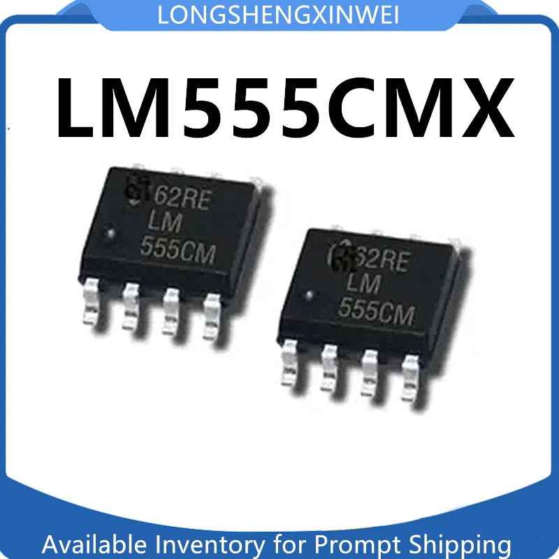 1PCS LM555 LM555CM LM555CMX New Patch SOP-8 Real-time Clock Chip Original