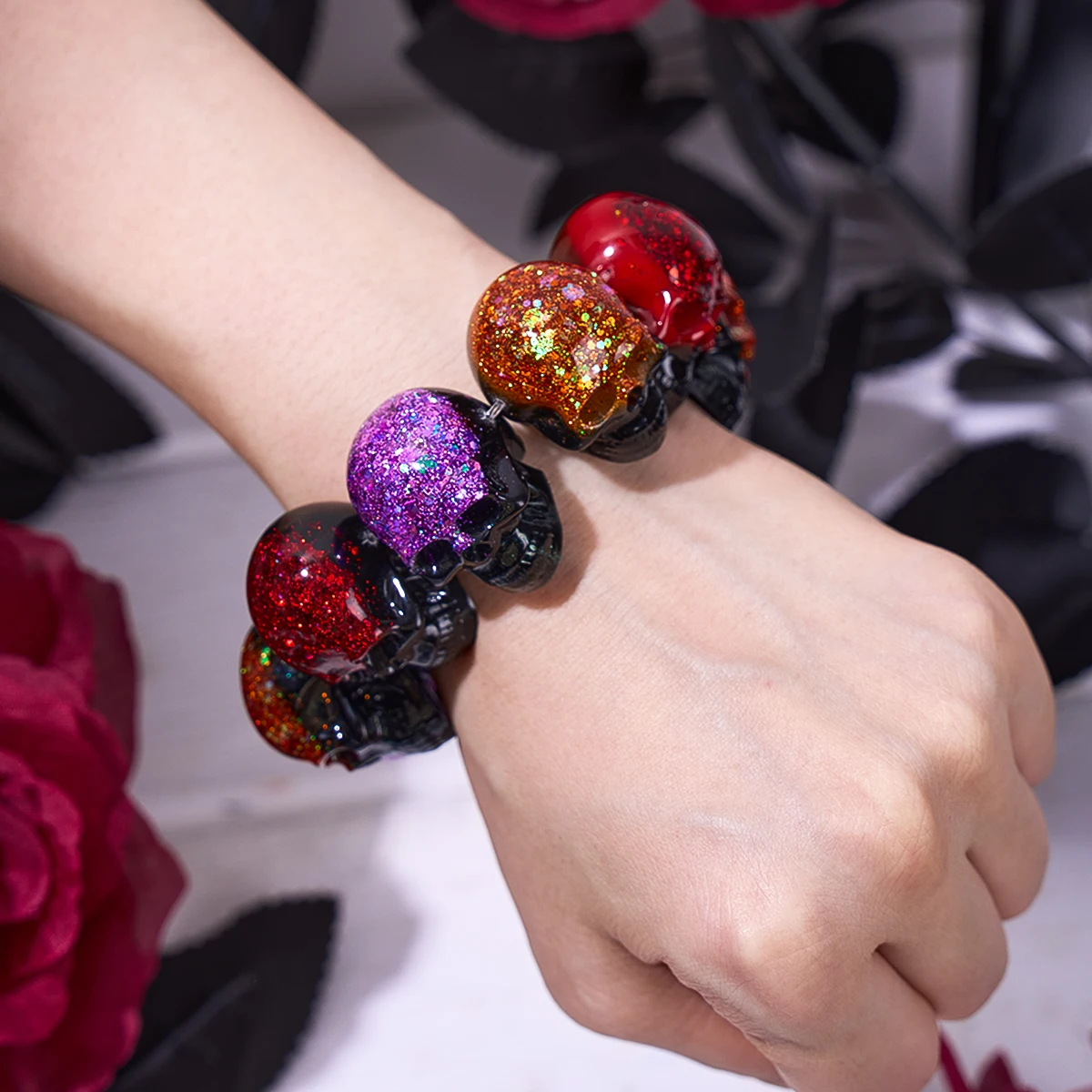 DIY الجمجمة قالب من السيليكون صابون يدوي الصنع الجص الجبس الراتنج الحلي قالب مجوهرات ثلاثية الأبعاد هالوين الديكور أدوات كعكة الشوكولاته