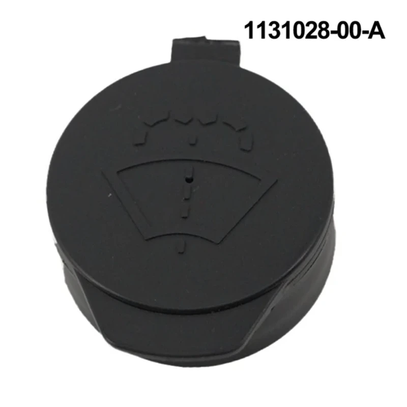 1 Piece Automotive Wiper Spray Bottle Cap Radiator Cap Auto Parts Black ABS For Tesla 3/Y 1131028-00-A 1607951-00-A