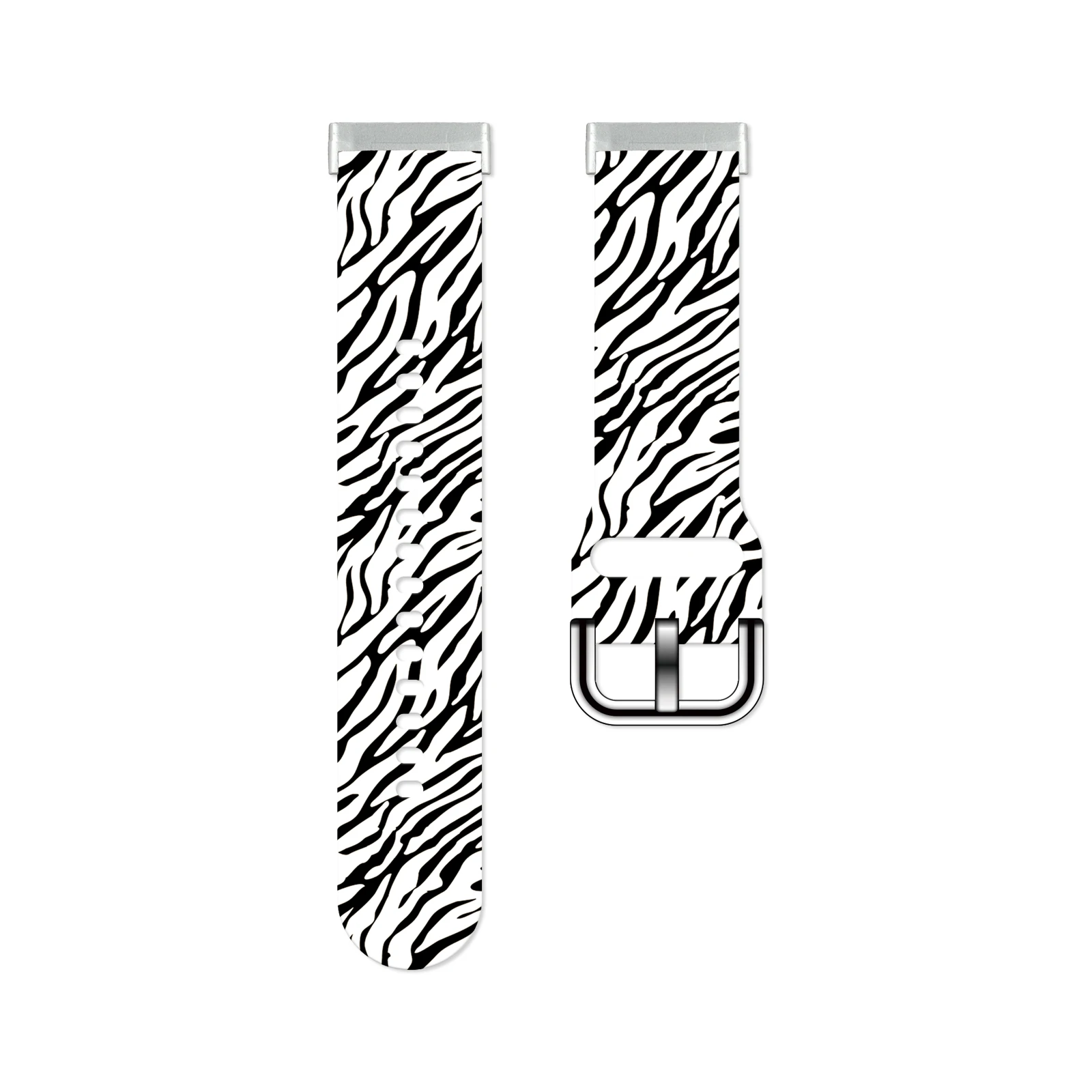 

Zebra texture Printed Strap for Fitbit Sense 2 1 Watchband Replaceable Bracelet for Versa 4 3 Watch Band for Women as a Gift