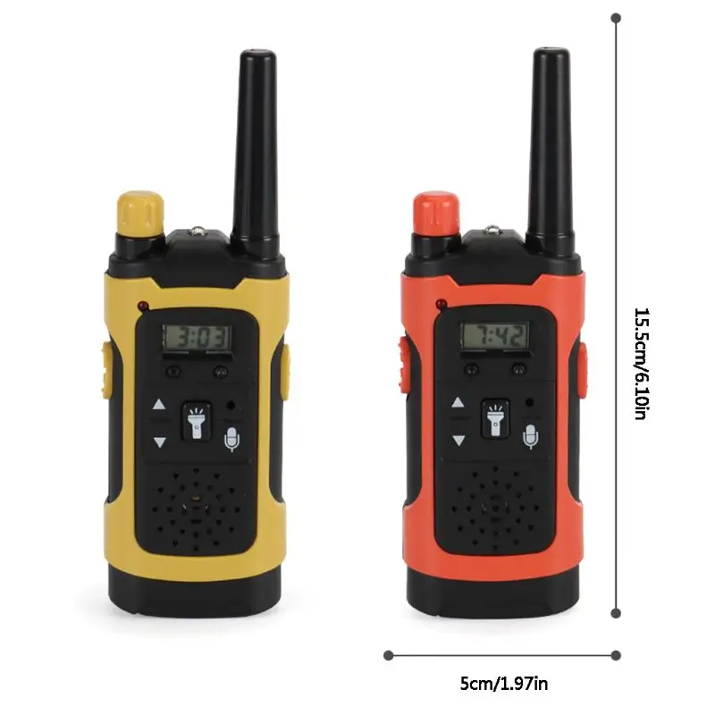 Long Reception Distance Wireless Walkie Talkie for Kids Parents Electronic with LCD Display Outdoor Walkie Talkie