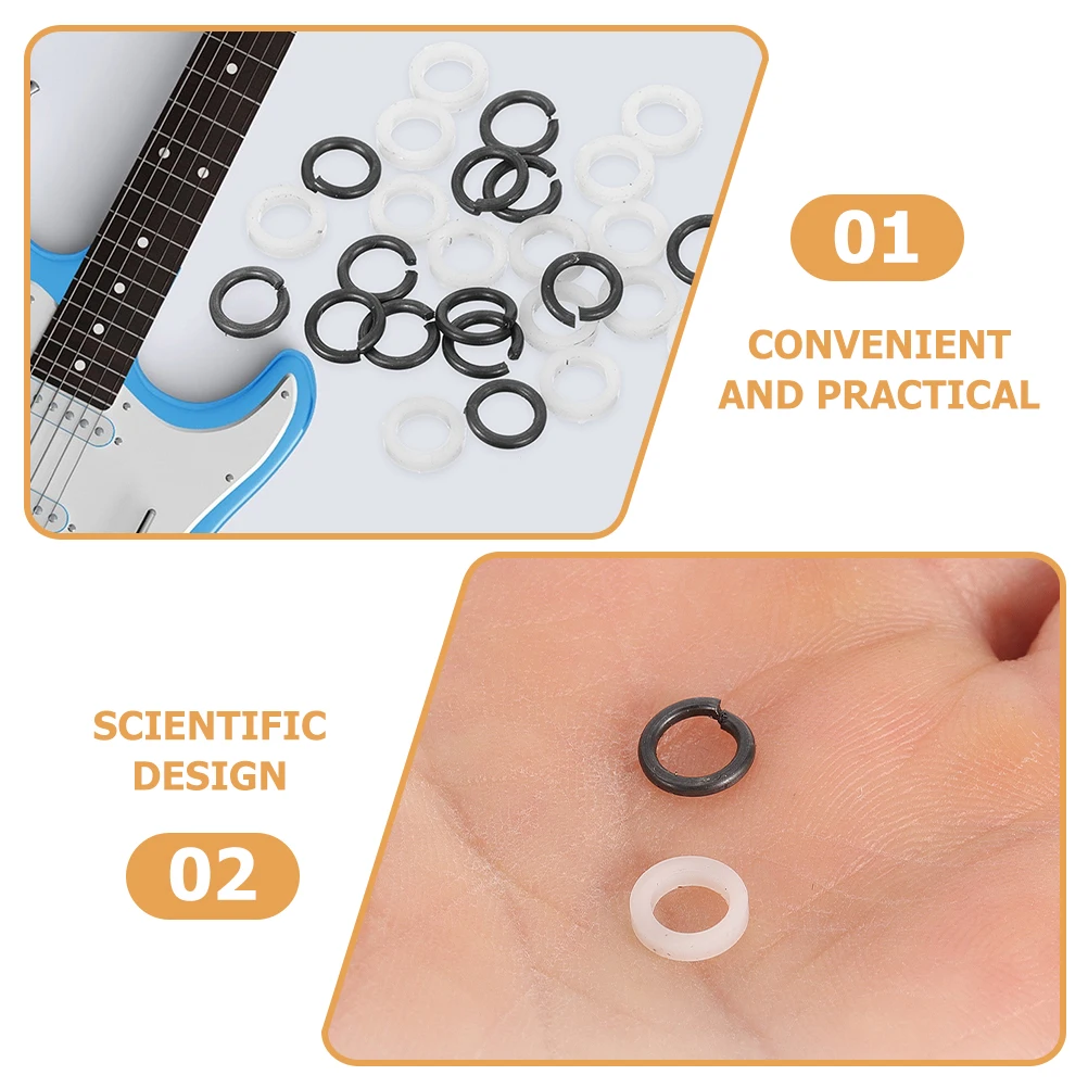 

20 Pairs Tuner Handle Professional Guitar Gasket Peg Gasket Washers Electric Guitar Accessories Durable Professional