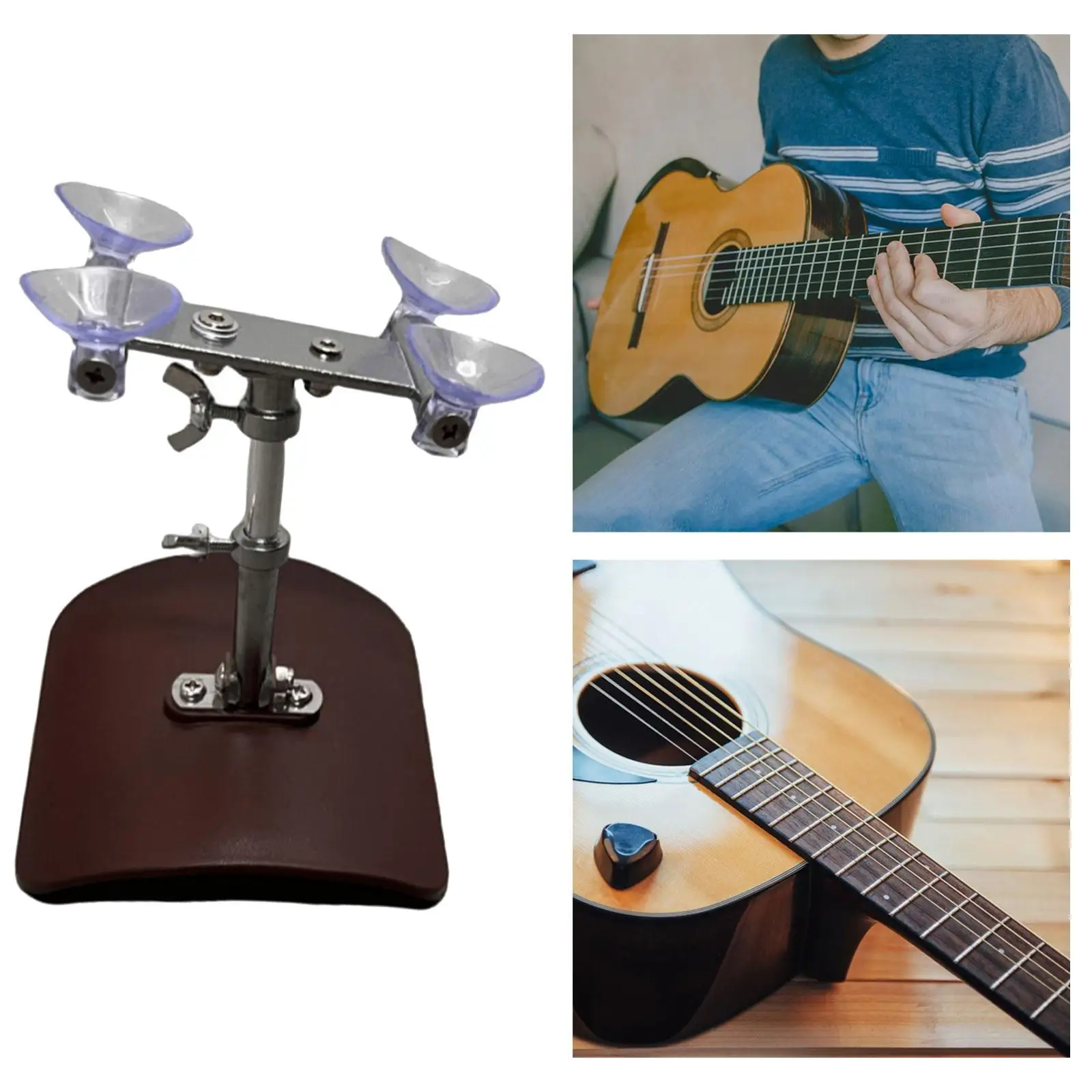 

Guitar Support Frame Support Durable Practical Guitar Rest Support Stand Bass Holder for Folk Guitar Bass Ukulele Accessories