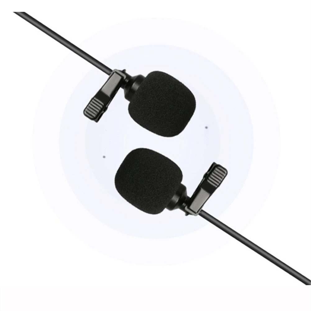 New Microphone Lavalier Lapel Microphone Φ9.7 Mm Black For Shure For Wireless System Lavalier Lapel Lavalier Lapel Microphone