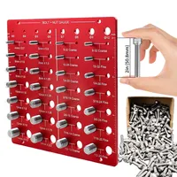 Nut and Bolt Thread Checker Thread Identifier Gauge Nut Bolt Screw Identibolt  28 Bolt Standard Sizes  Measuring Identifier Tool