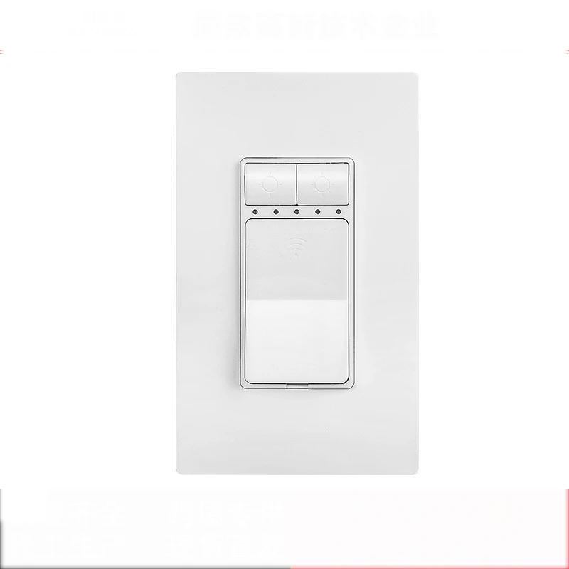 

Tuya Zigbee Умный дом Wi-Fi Стандартный контроллер освещения США Умный диммер Настенный выключатель