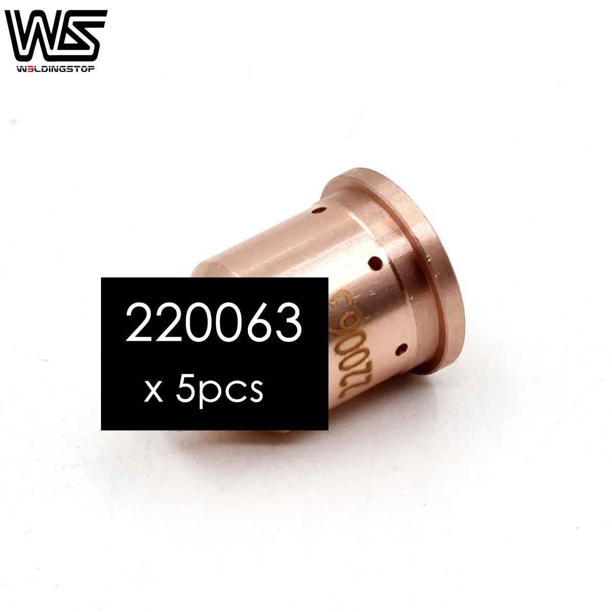 

WS 220063 Gouging nozzle for 1650 Plasma Cutter Consumables PKG/5