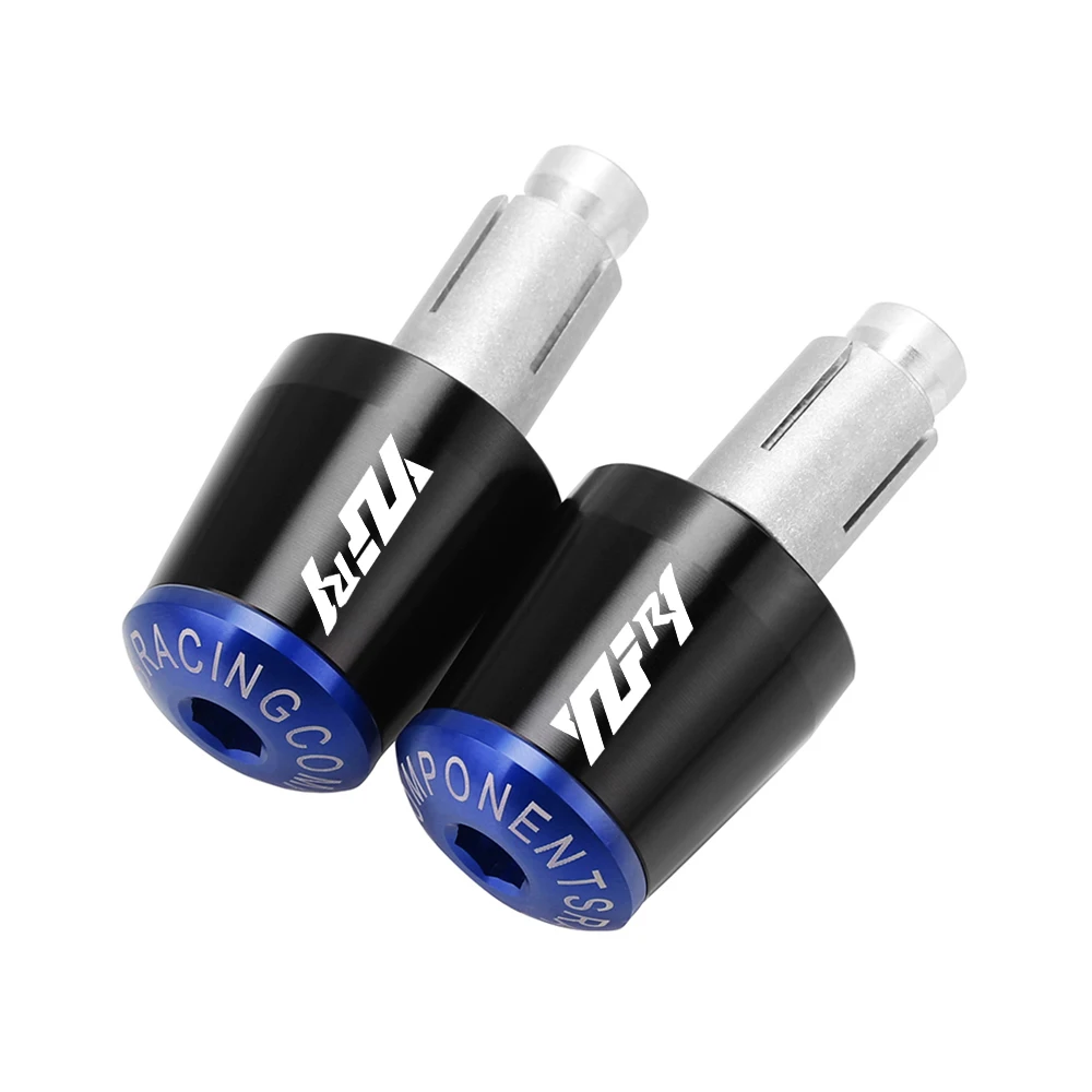For YAMAHA YZF R1 YZF-R1 1999 2000 2001 2002 2003 2004 Handlebar Gear Balanced Plug Slider HBAR END CAP Handle Bar Cap End Plugs