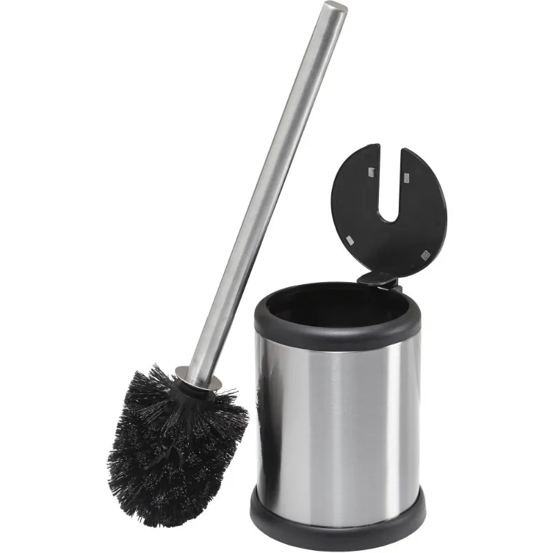 

Stainless Toilet Brush with Closing Lid, Stainless Steel