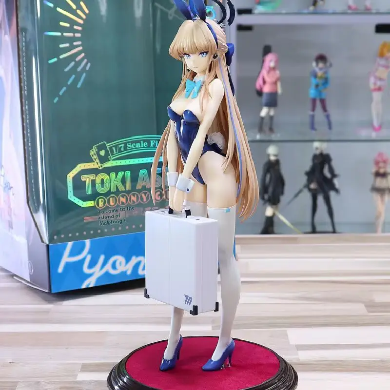 

Blue Archive Anime Figure Asuma Toki Figures Bunny Girl Figurine Models Statue Doll Collection Decoration Toys customiz Gifts