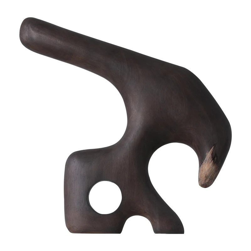 

Creative abstract woodcarving art ornaments home accessories living room porch decoration soft-mounted crafts
