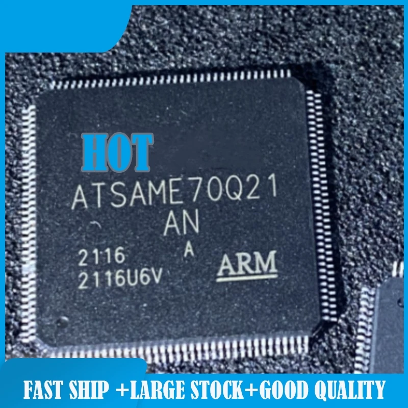 

2pcs/lot 100% new ATSAME70Q21A-AN QFP144 ATSAME70Q21-AN 32