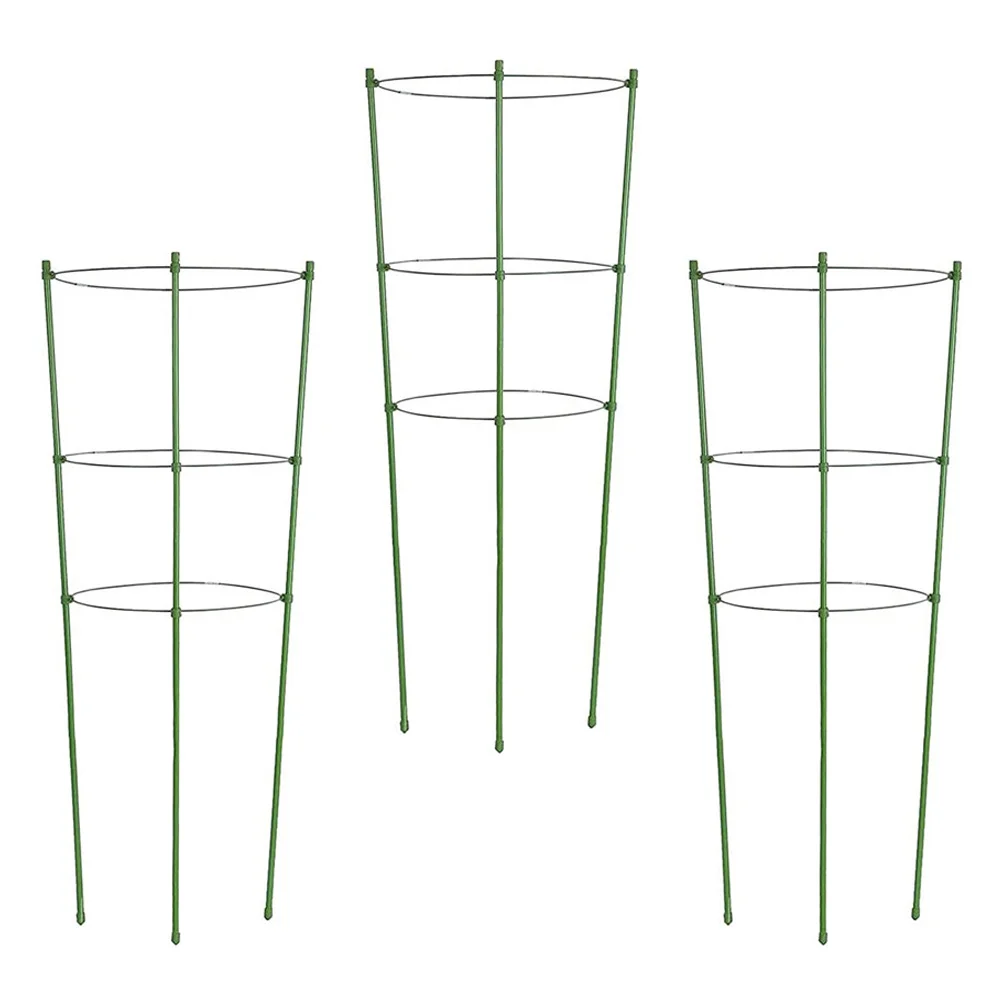 

3 Sets Flower Support Stakes Peony Plants Climbing Trellis Tomato Vine Stand Garden