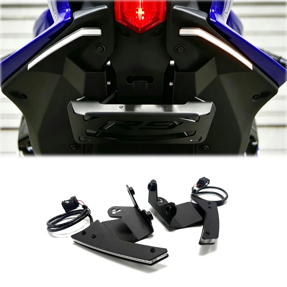 For YAMAHA YZF-R9 YZF R9 2025 2026 License Plate Holder Motorcycle Tail Tidy Fender Eliminator LED Turn Signal
