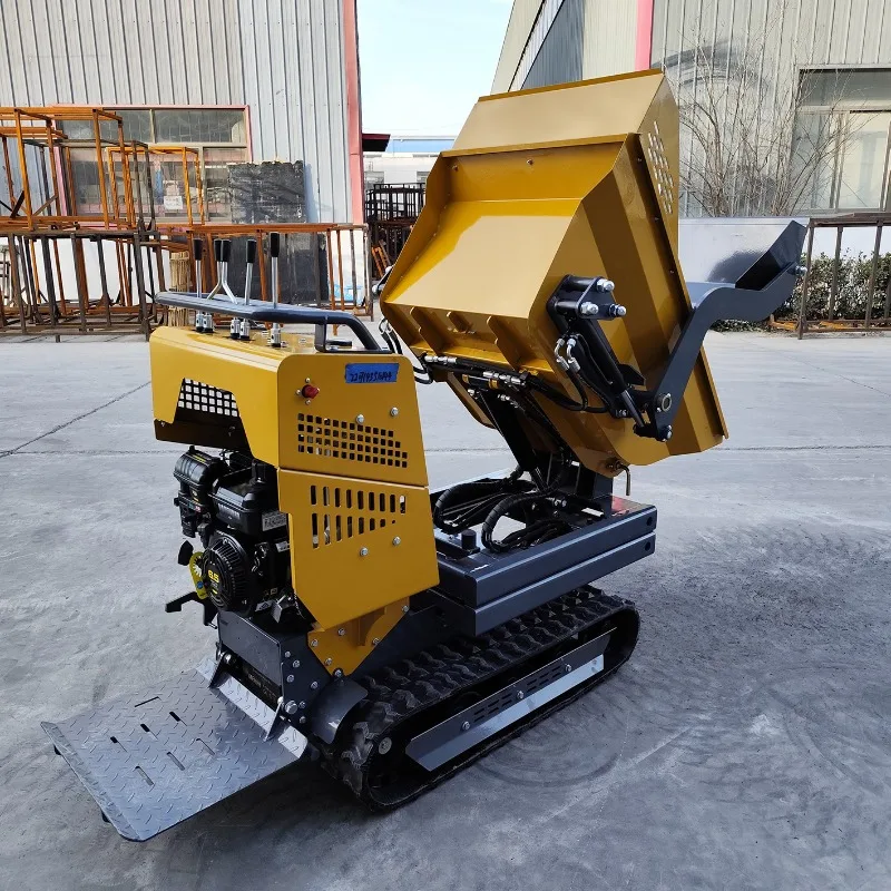 All-Terrain Dumper 550kg Hydraulic Multi-functional Crawler-type Mini Dump Truck
