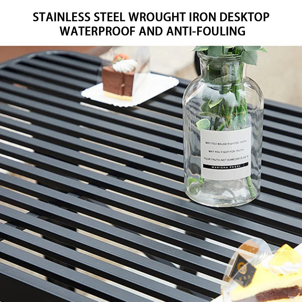 2023 야외 가구 정원 세트, 파티오 다이닝 세트, 금속 스테인레스 스틸, 가정 및 카페 숍, 레스토랑 테이블 및 의자