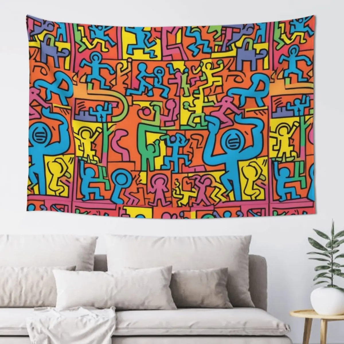 

graffiti adventure for summer Tapestry Home Decorating Luxury Living Room Decoration Tapestry