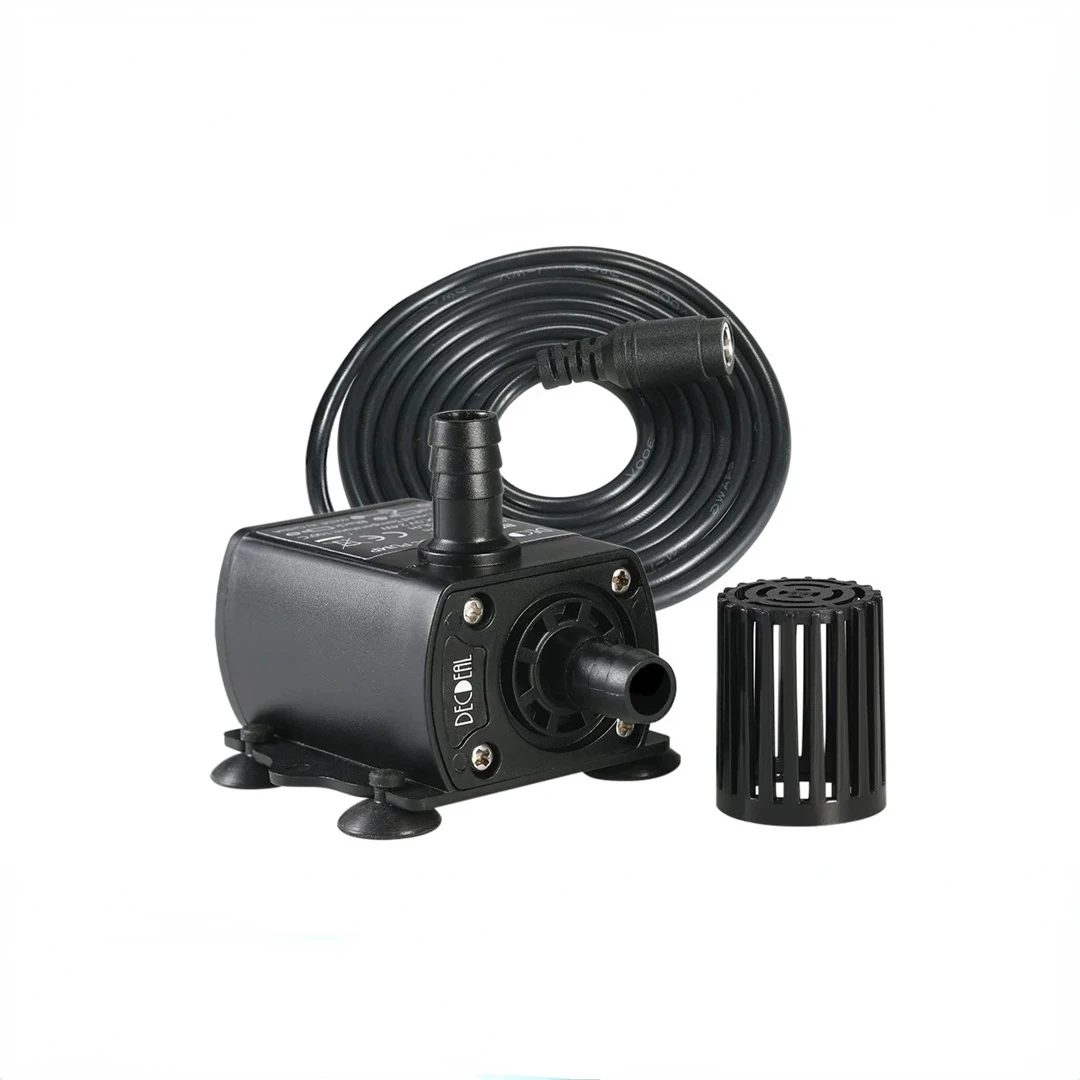 DC12V Solar Micro DC Brushless Soilless Cultivation Computer Water Cooling Water Circulation Fountain Pump QR50C