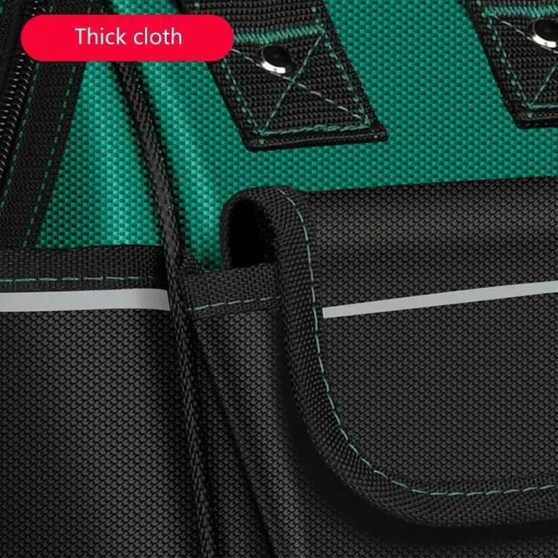 652F Thick Waterproof Carpenter Bag Ample Space For Power Tool Hardware Devices