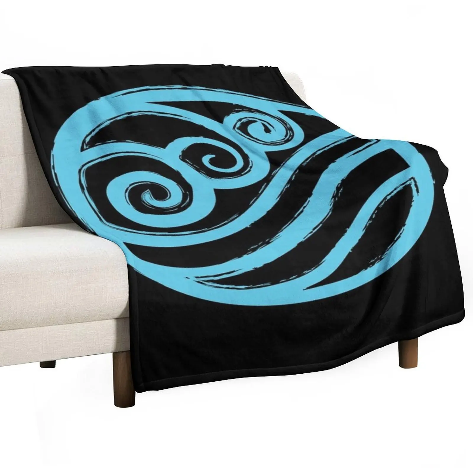 

Water Nation Classic . Throw Blanket Multi-Purpose Kid'S Hairys Bed linens Blankets