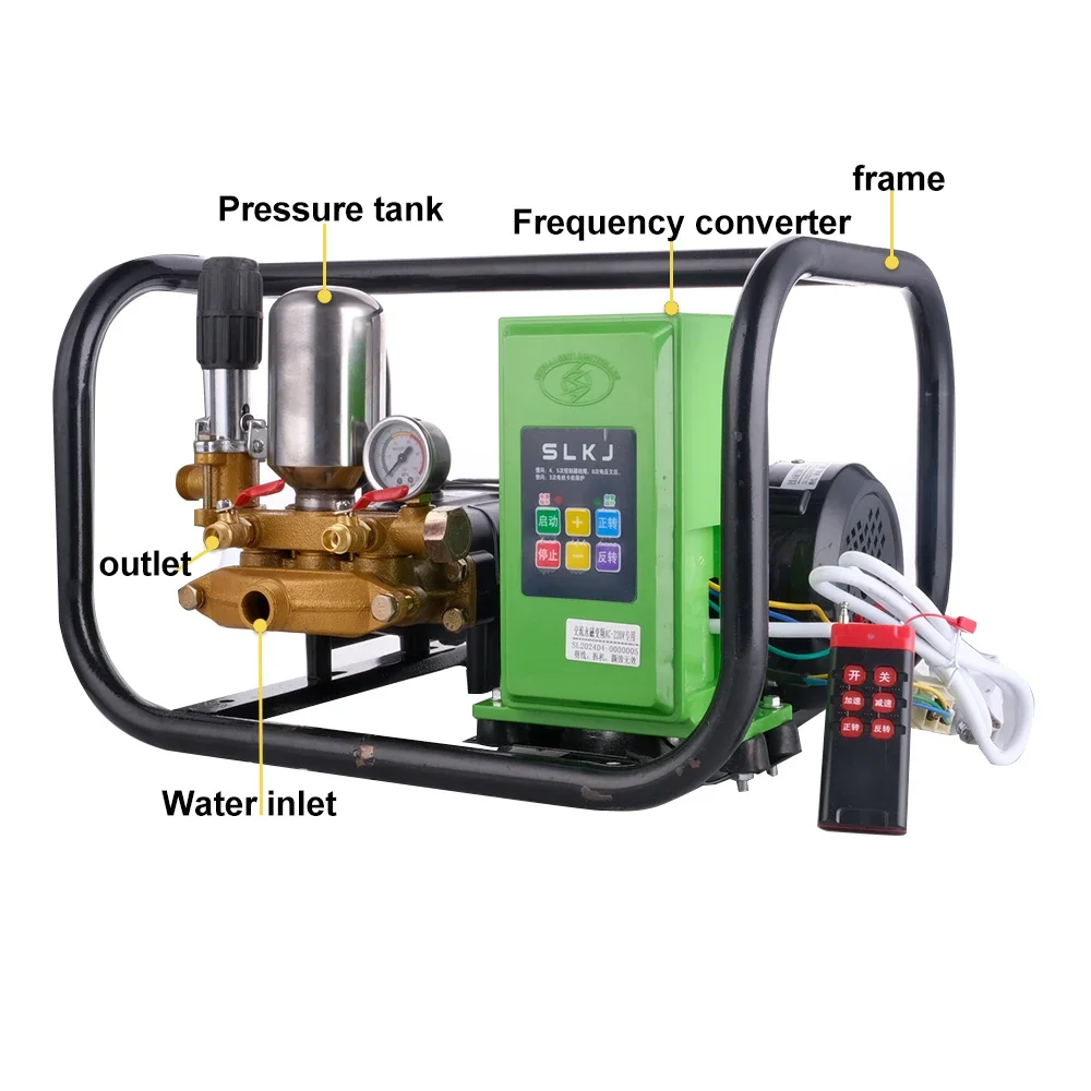 Farm Machinery portable Strong Power triplex plunger pump Electric sprayer pump