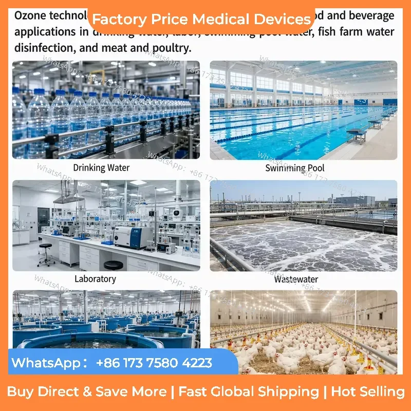 2026 Ozone Purifier 3G 5G 7G 10G 15 Ozone Generator Machine for Laboratory Water Quality Improvement Ozonator fastshipping