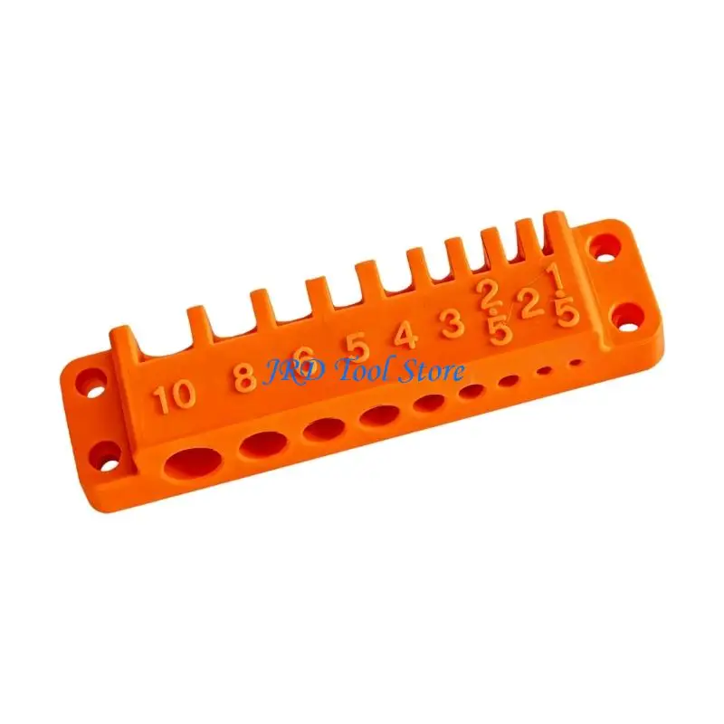 A2UD Workbench Hexagonal Wrench Holder Storage Rack for Small Hand Tool Arrangement