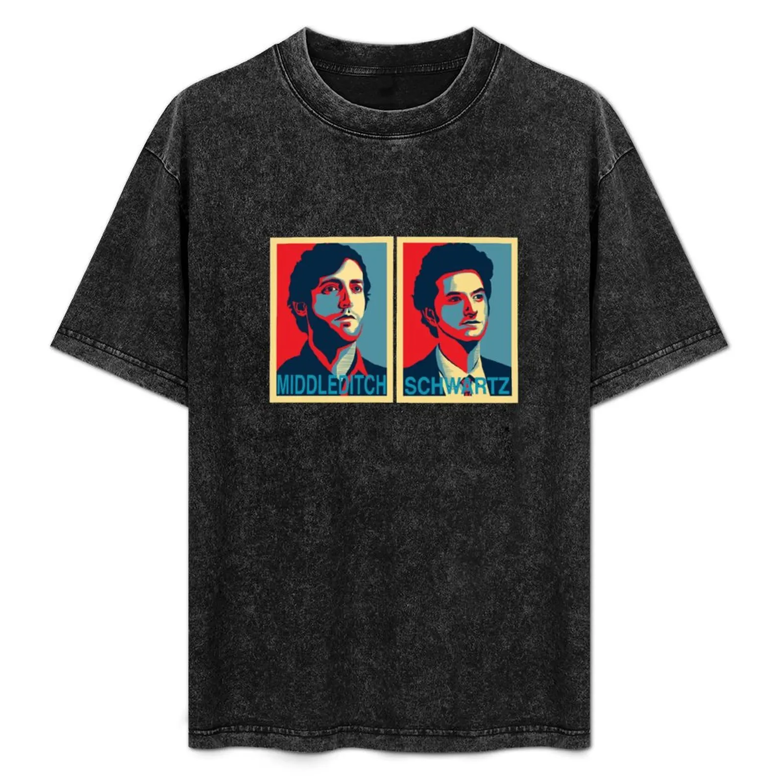 

Middleditch And Schwartz T-Shirt Plus Size Solid Color T-Shirt
