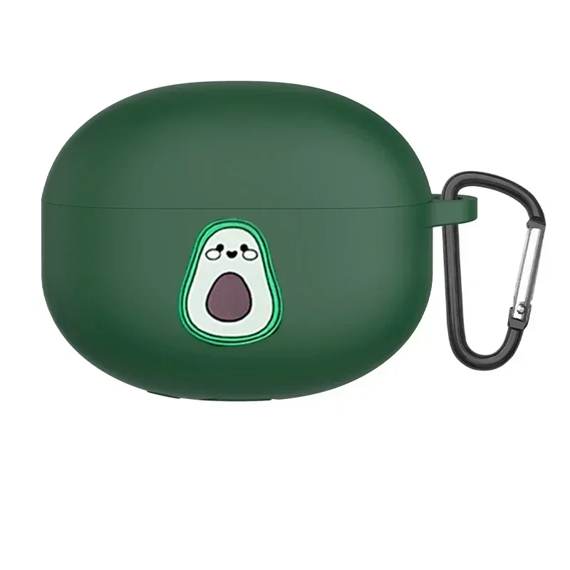 Funda de silicona con dibujos animados de Bowers & Wilkins Pi8, bonita caja protectora para auriculares, animales divertidos