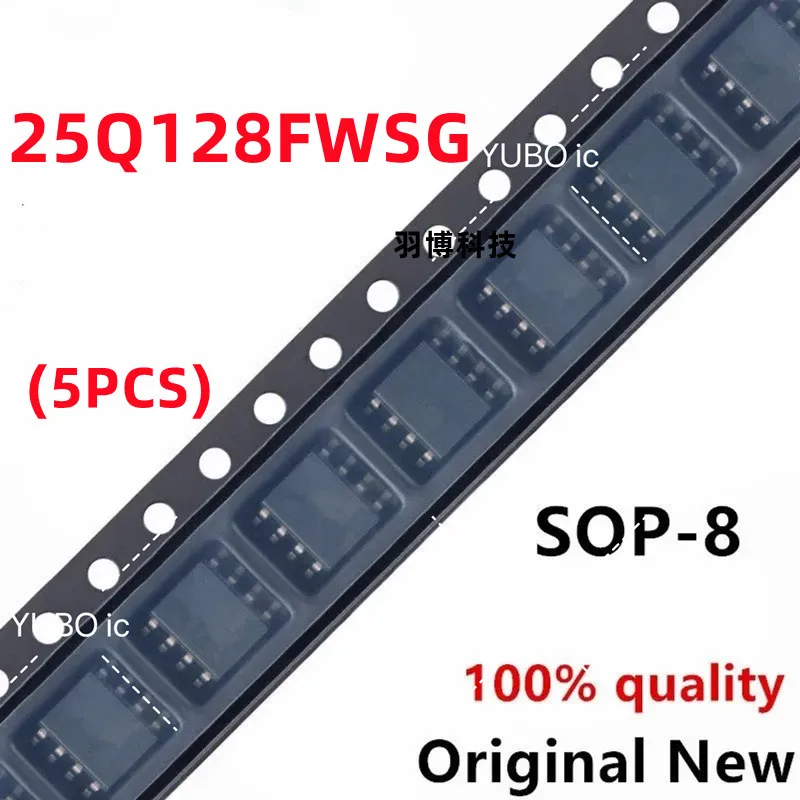 (5piece)100% New 25Q128FWSG W25Q128FWSG sop-8 Chipset