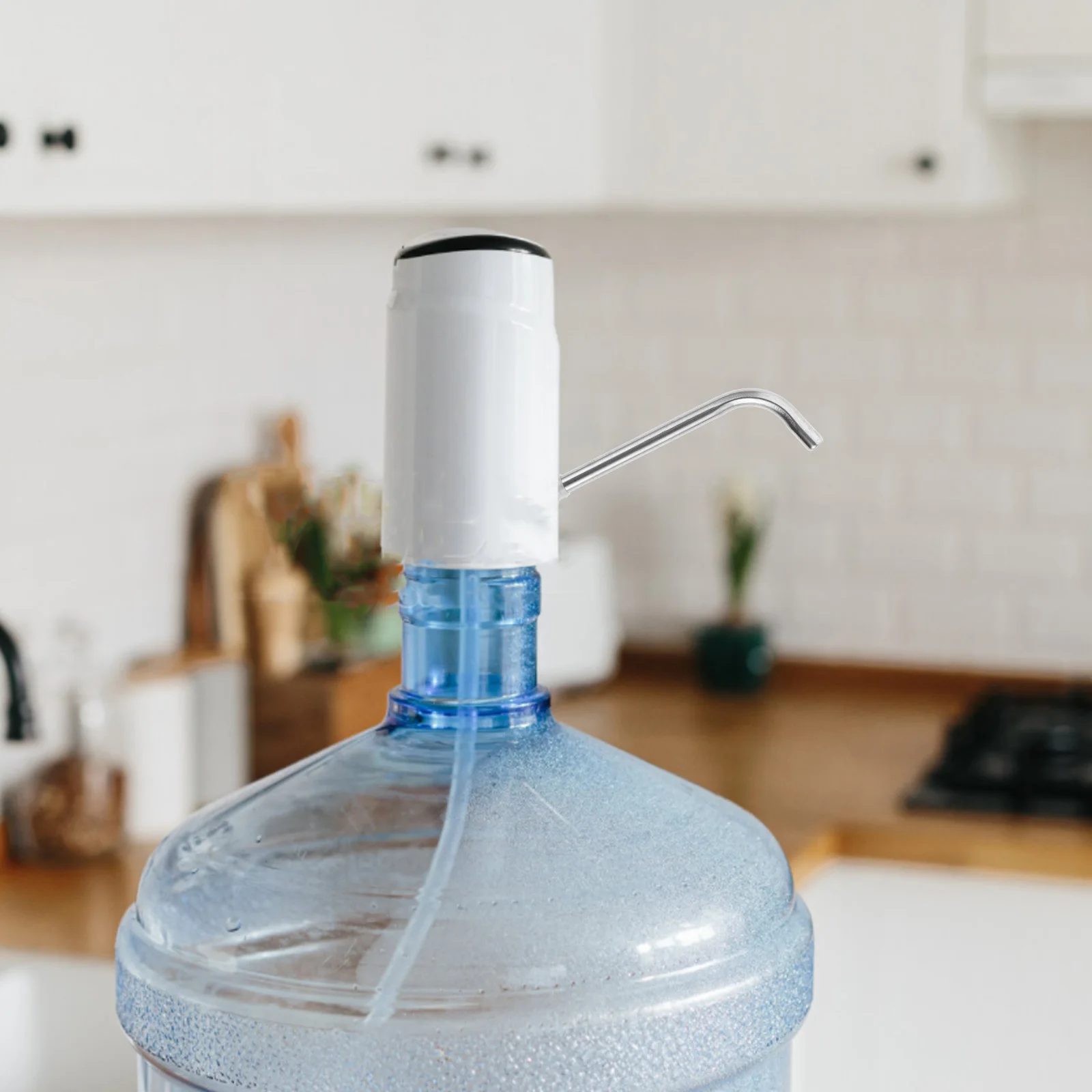 

Stainless Steel Water Outlet Pipe for Single Double Pump Universal Accessory Extended Design Prevents Leakage Manual Bottle