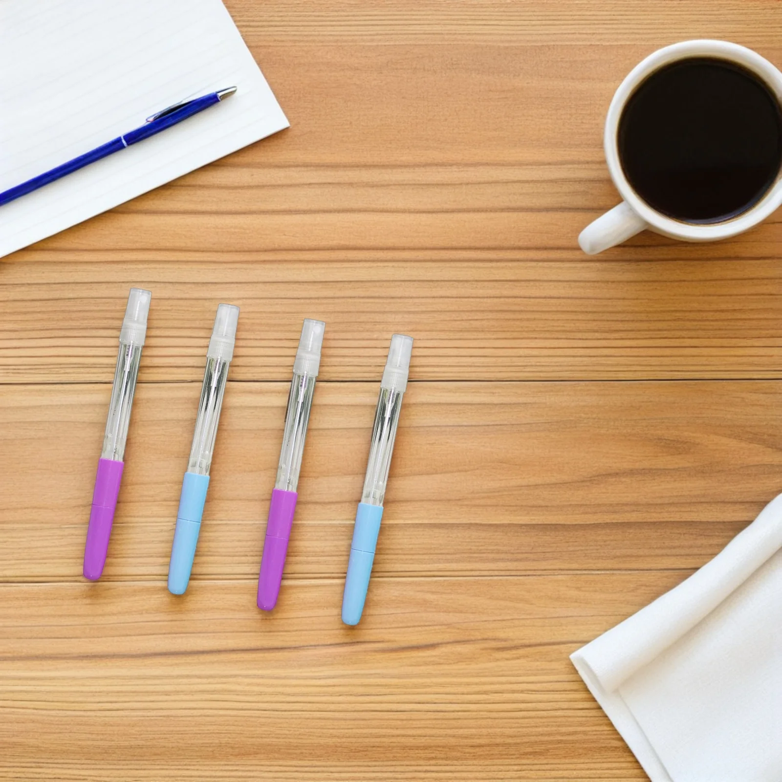 10Pcs Plastic Spray Pen Small Empty Bottle Refillable Perfume Hand Dispenser Portable Aromatherapy Travel Pen Sprayer