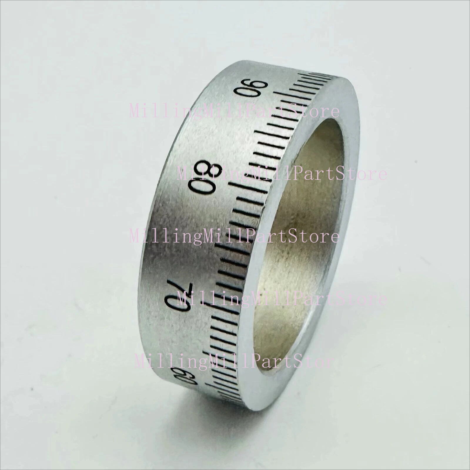 1pc 0-100 Dial Outer Diameter 50x Inner Hole 30/25/38x Thick 15mm Scale Ring Steel Machine Tool Accessories Accurate Durable