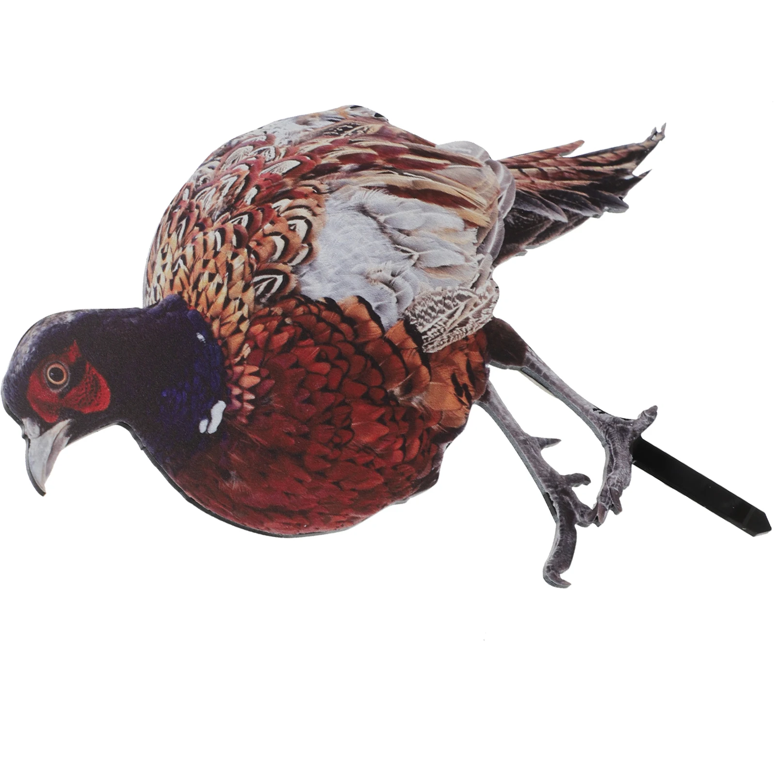 

Acrylic Garden Pheasant Stake Sign Stake Decoration Realistic Lawn nament Statue Outdoor Yard Sign Double Sided Details