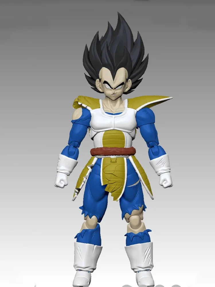 Dragon Ball Figures Vegeta Anime Figure Saiyan Vegeta Figurine Statue Model Collection Changeable Customized Products Toy Gift