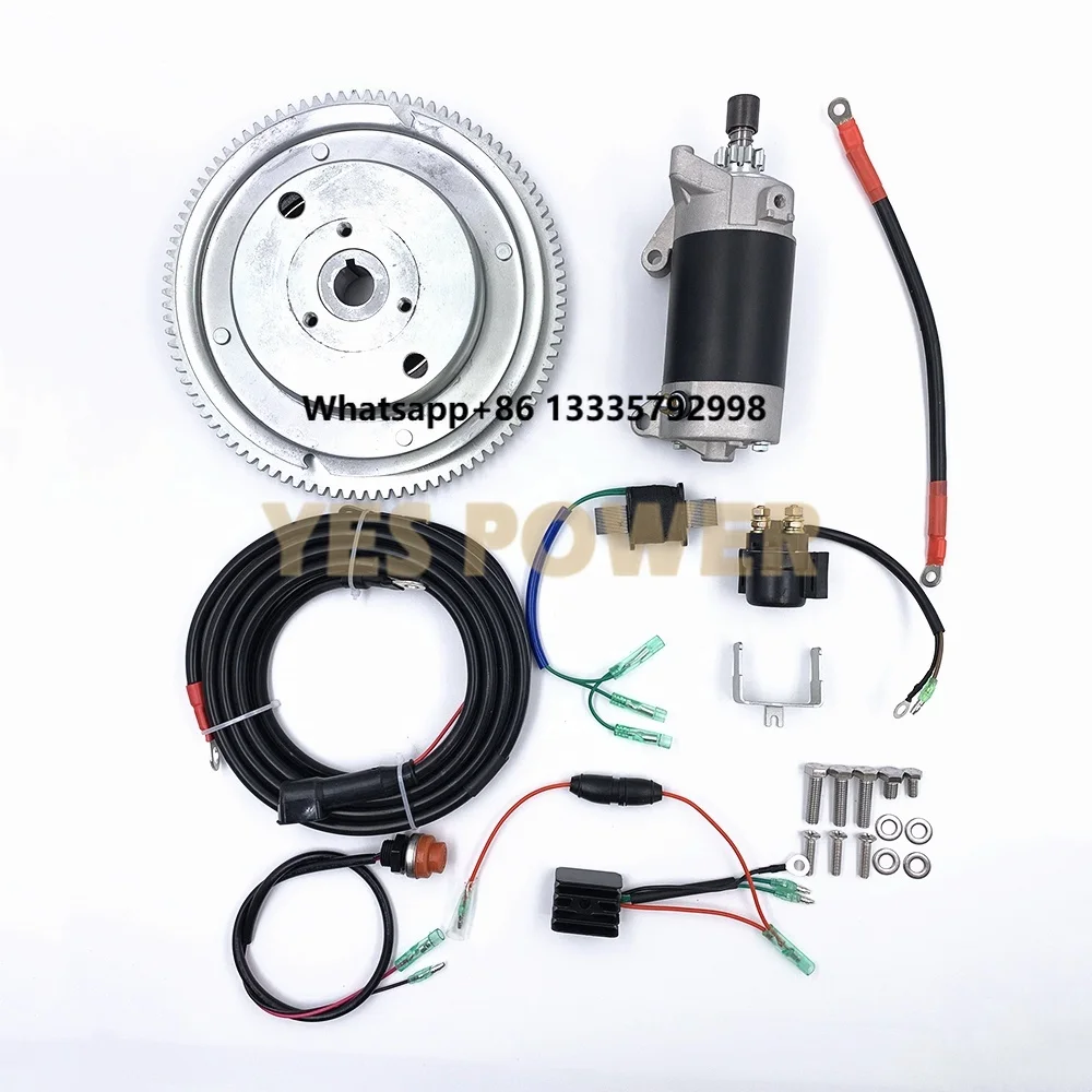 

Electrical Start Conversion Kit for Yamaha2 Stroke 60HP Outboard Boat Usage