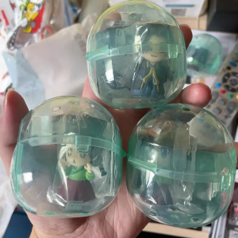 New Genuine The Apothecary Diaries  Maomao Twisted Egg Model Ornament Toy Capsule Toys Surrounding Backpack Pendant Gift