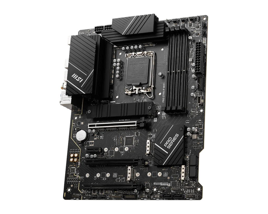 Imagem -03 - Placa-mãe Msi Pro Z790 Z790-a Wifi para Core i7 14700k 13700k 12700kf Lga 1700 Core i5 12400 12400f Cpu Ddr5.