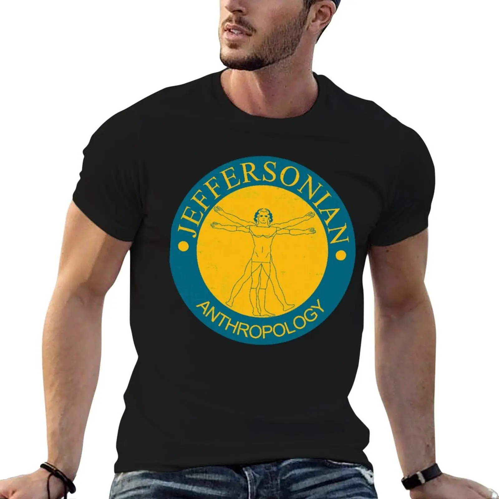 Bones Jeffersonian Anthropology T-Shirt quick-drying hippie clothes summer tops Aesthetic clothing mens graphic t-shirts pack